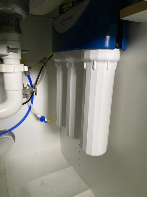 water filtration system for sink